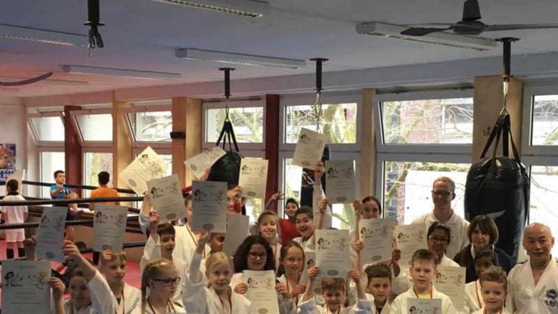 Taekwondo Kinderturnier im budokan